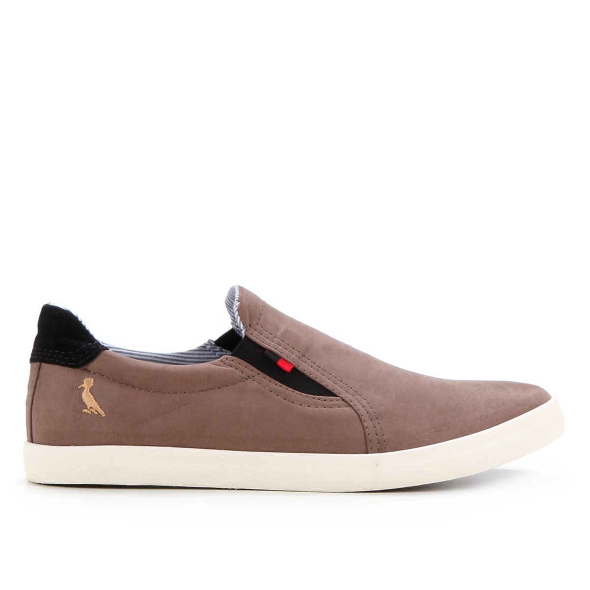 Slip On Couro Reserva Lapa Masculino - Marrom Menor preço em Slip On Couro Reserva Lapa Masculino - Marrom
