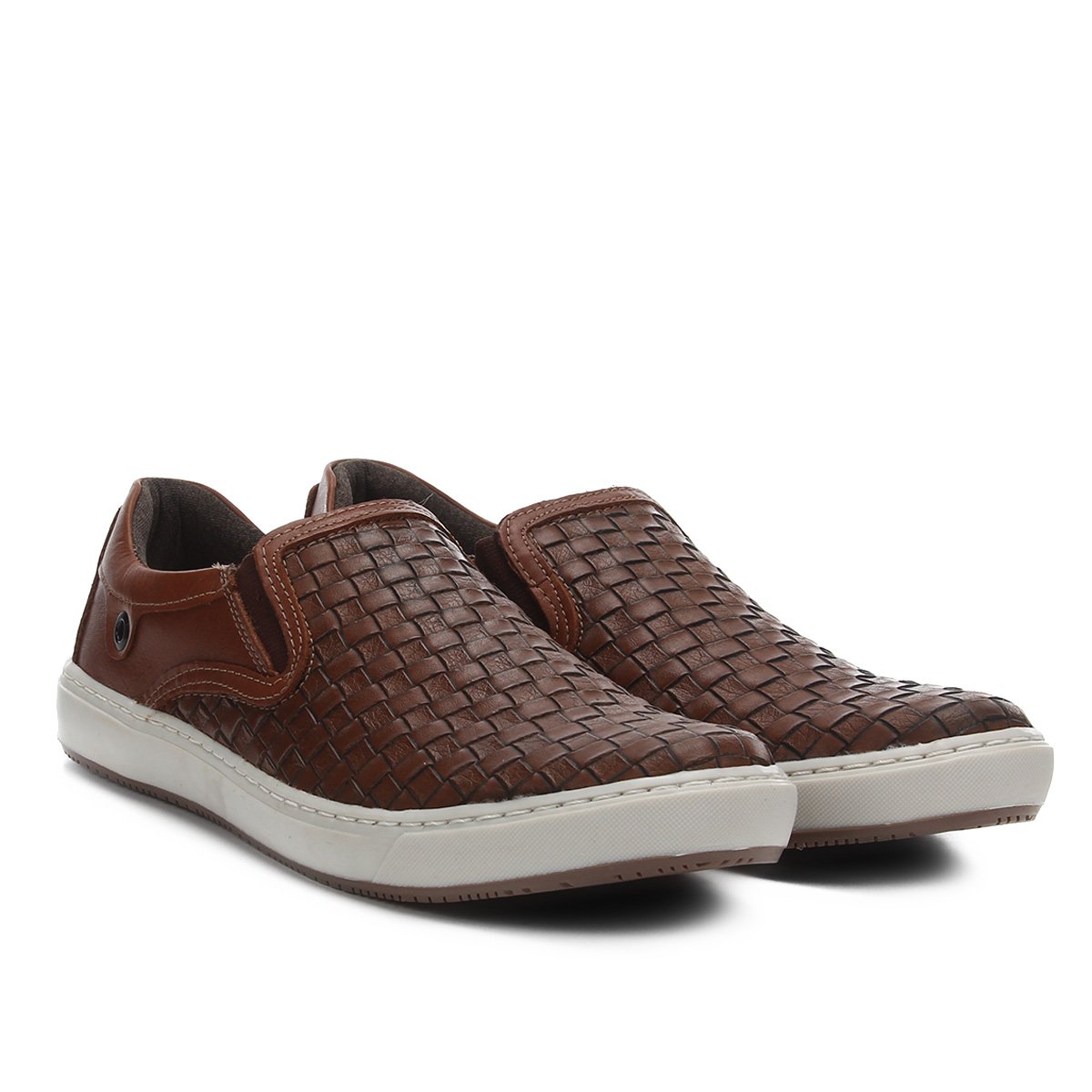 slip on couro walkabout tóquio masculino