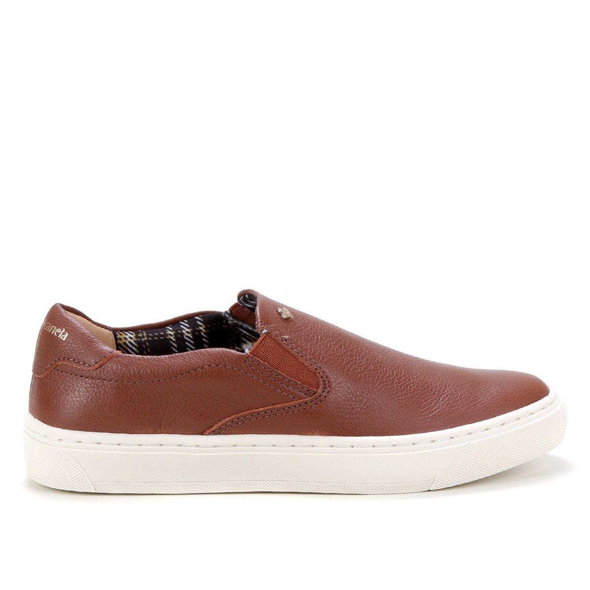 Slip On Cravo & Canela Básico Feminino - Marrom Claro Menor preço em Slip On Cravo & Canela Básico Feminino - Marrom Claro