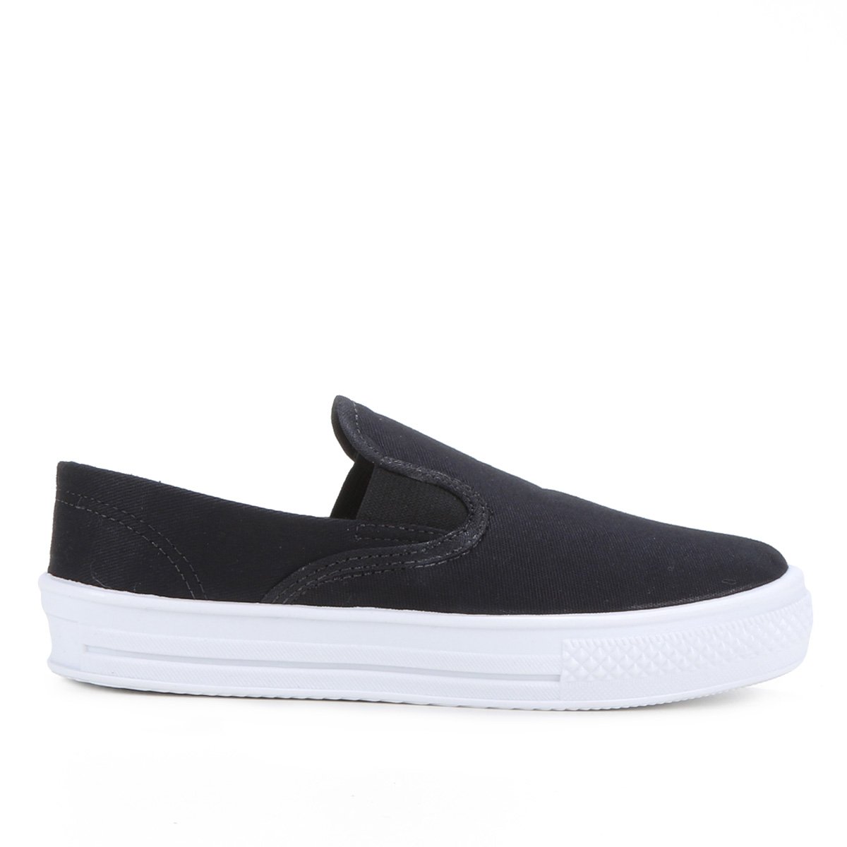Slip On Infantil Kurz Dinossauros Masculino - Preto Menor preço em Slip On Infantil Kurz Dinossauros Masculino - Preto