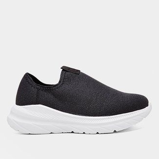 Slip On Infantil Molekinha Brilho Menina