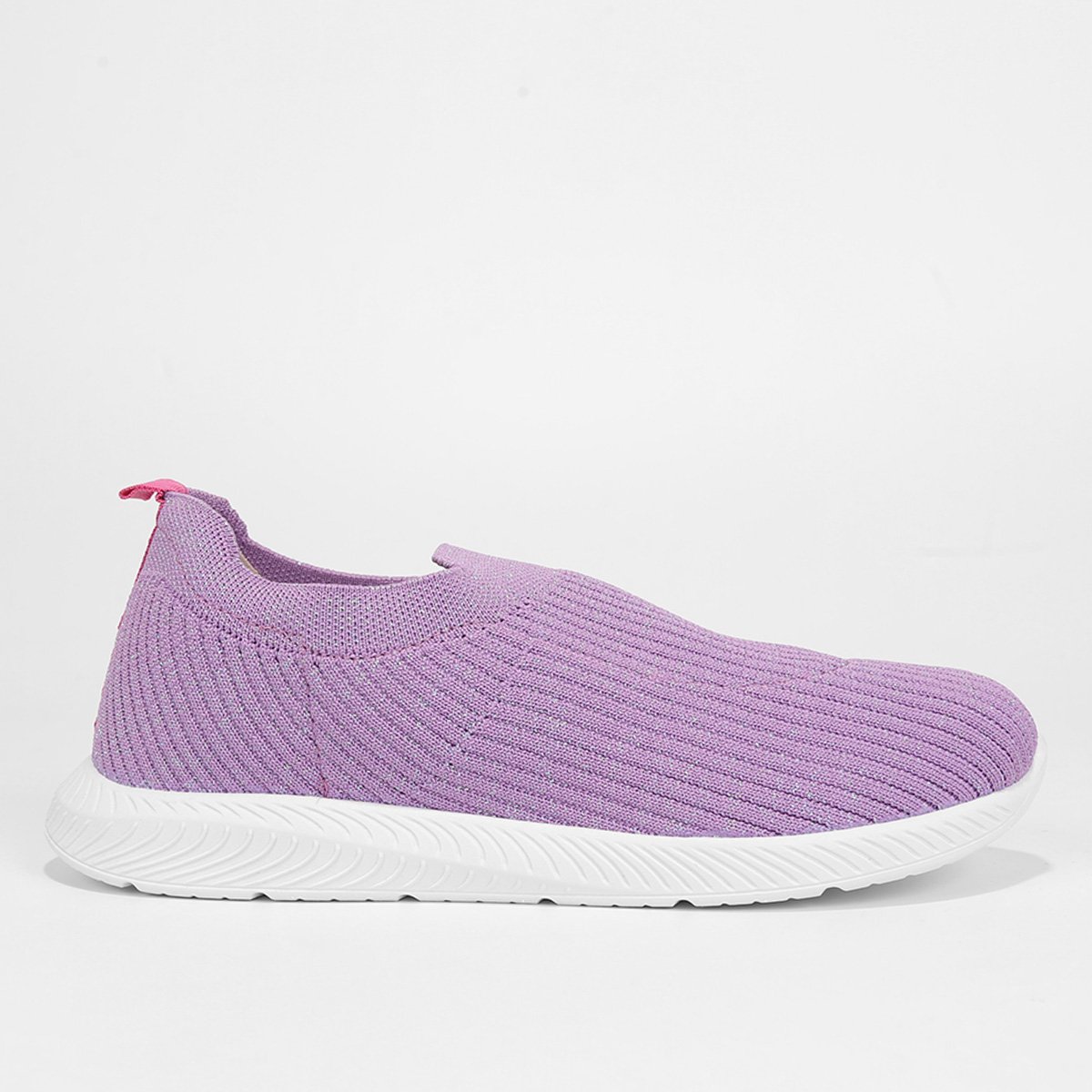 Slip On Infantil Molekinha Knit Básico Menina Menor preço em Slip On Infantil Molekinha Knit Básico Menina