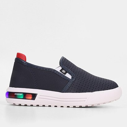 Slip On Infantil Molekinho Led Menino - Masculino