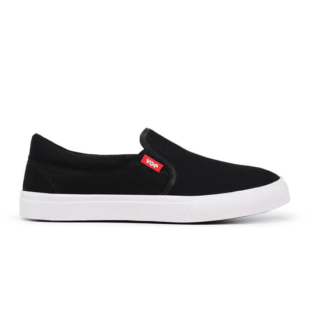 Slip On Masculino Lona Calce Fácil Elástico Confortável