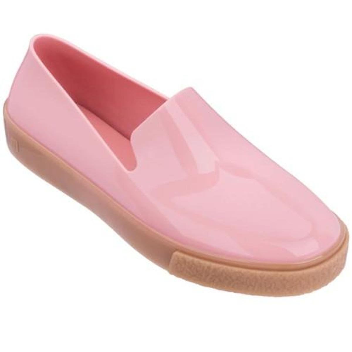 Slip On Melissa Ground II Feminino - Rosa+Bege | Zattini