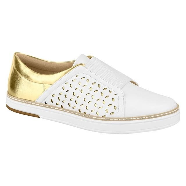 tenis modare dourado