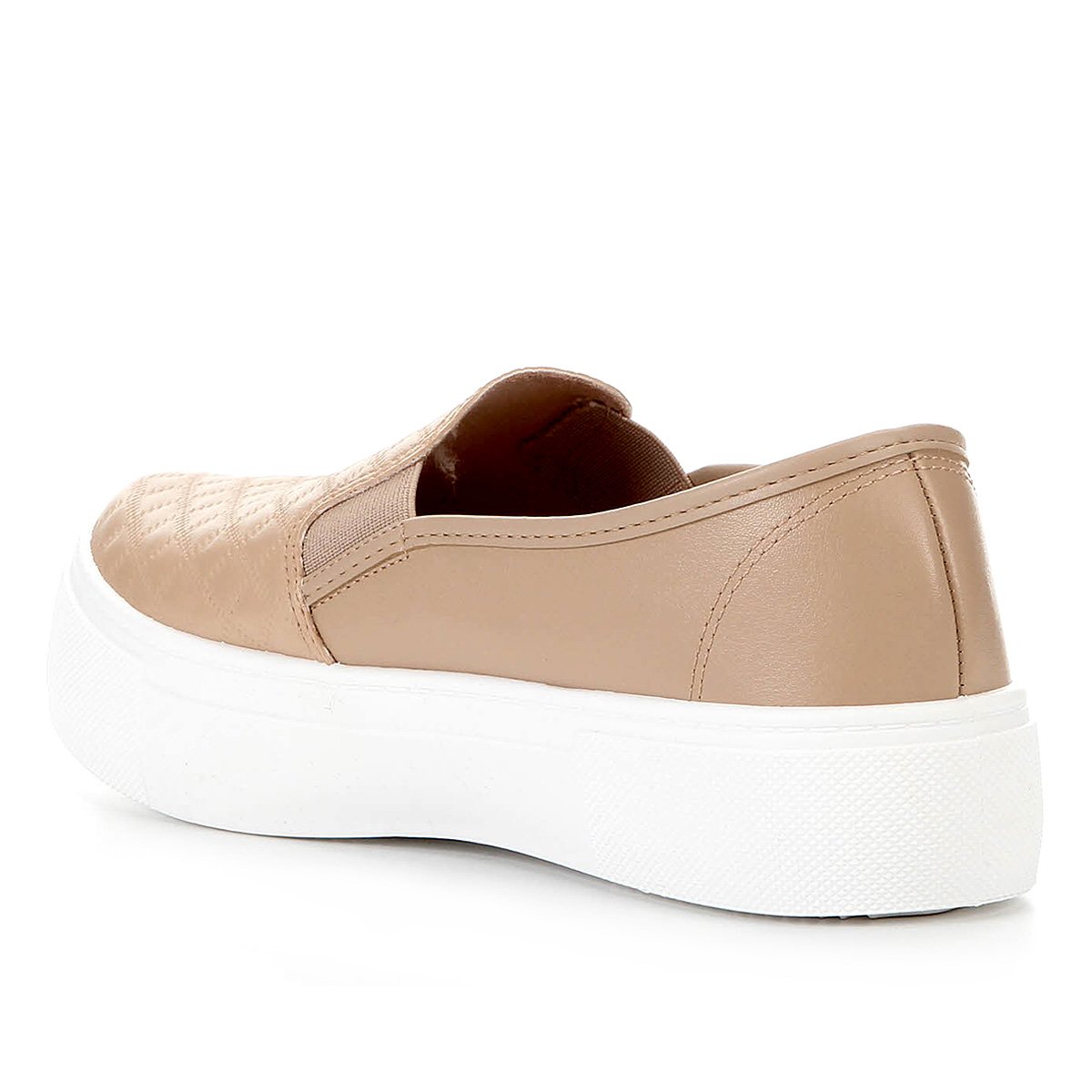 slip on moleca caixa alta matelassê feminino