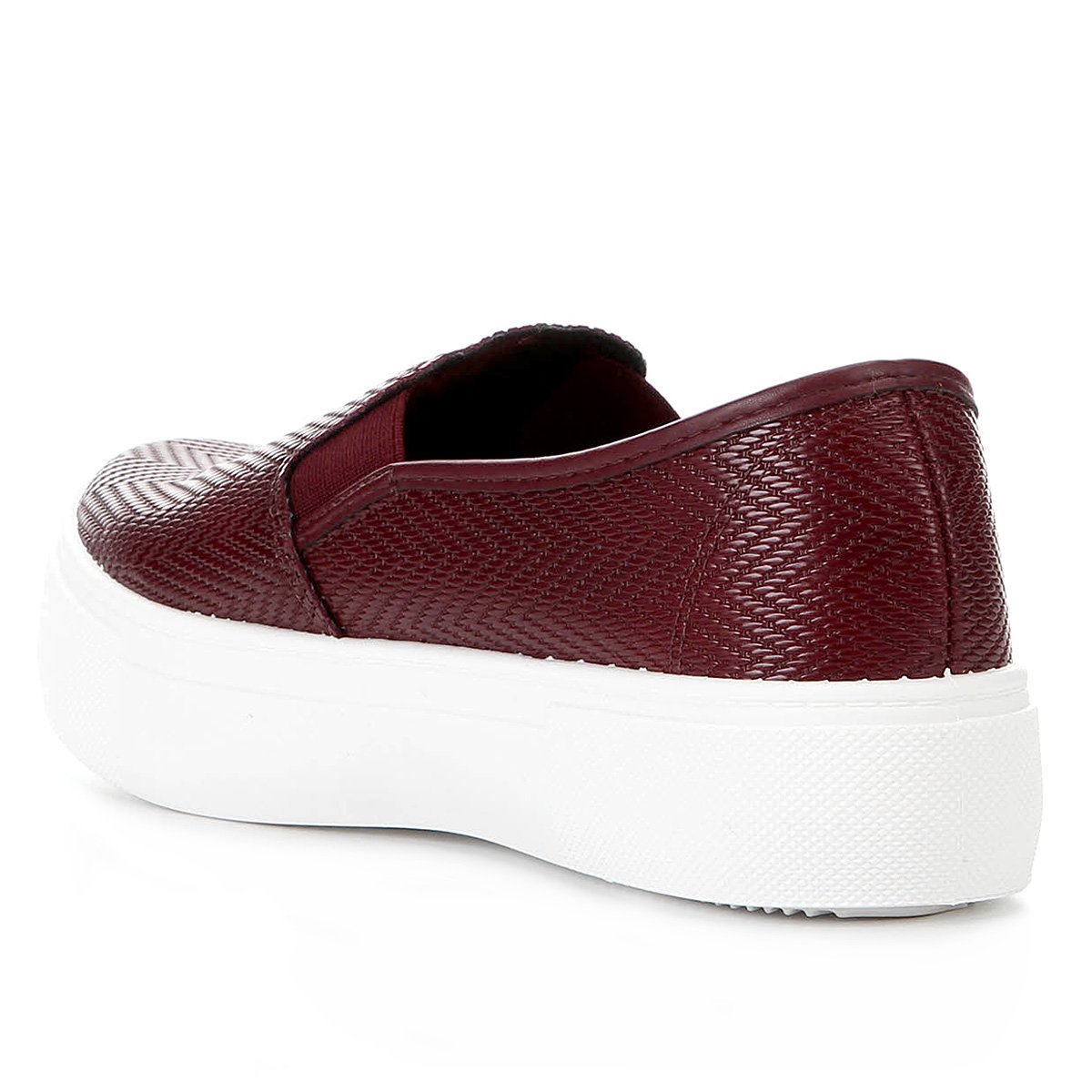slip on moleca caixa alta trama feminino