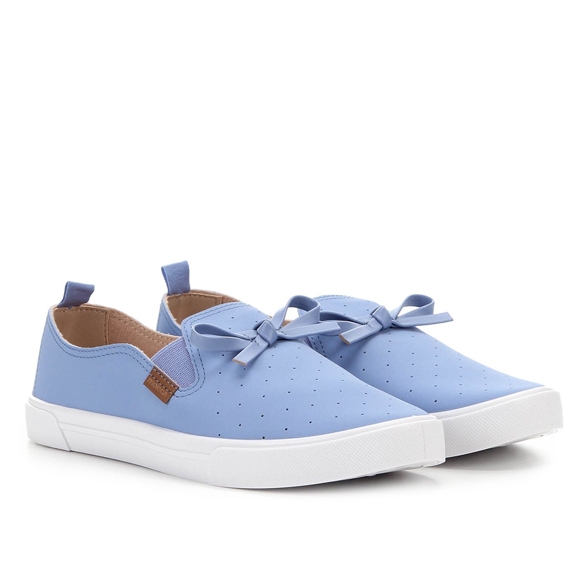 Slip On Moleca Lacinho Feminino - Azul Claro é ruim? Slip On Moleca Lacinho Feminino - Azul Claro é boa?