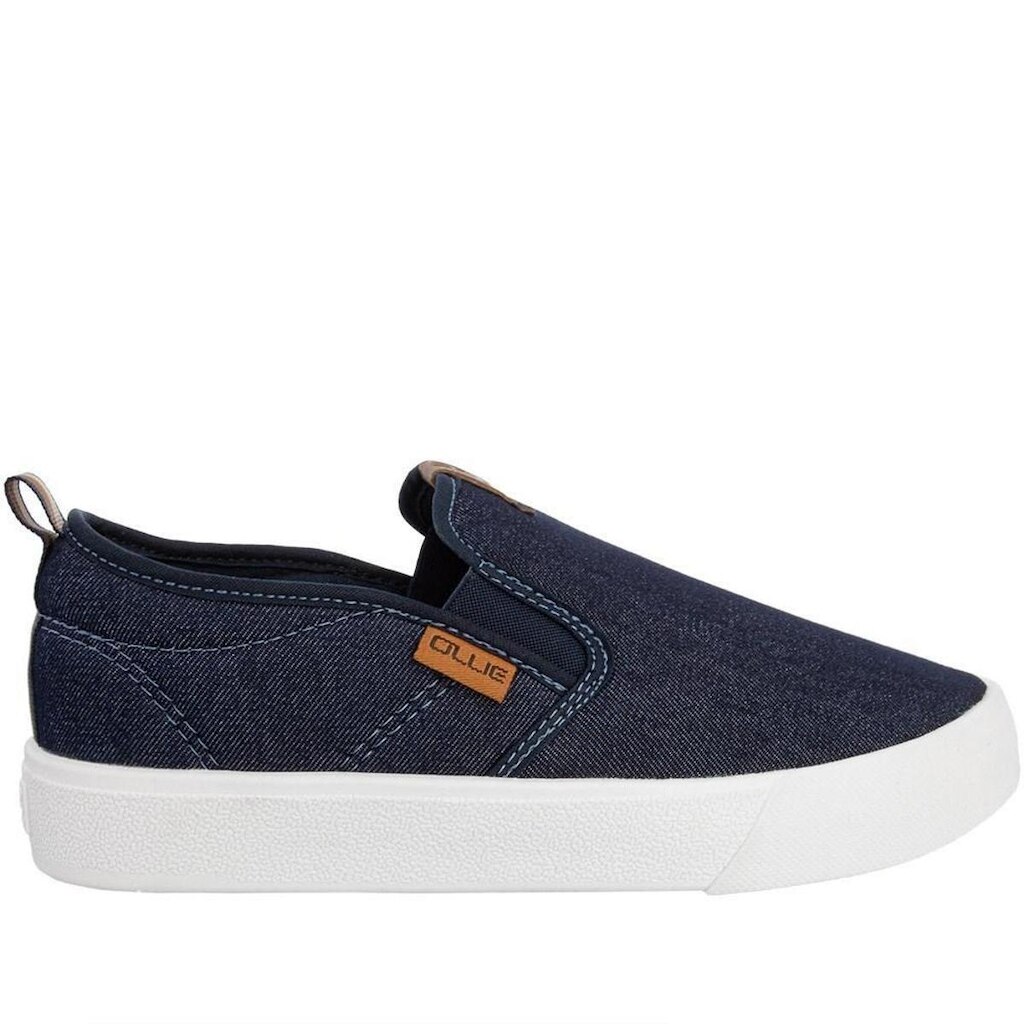 Slip On Ollie Originals Indy 2 Detalhe Pespontos Marinho - 42