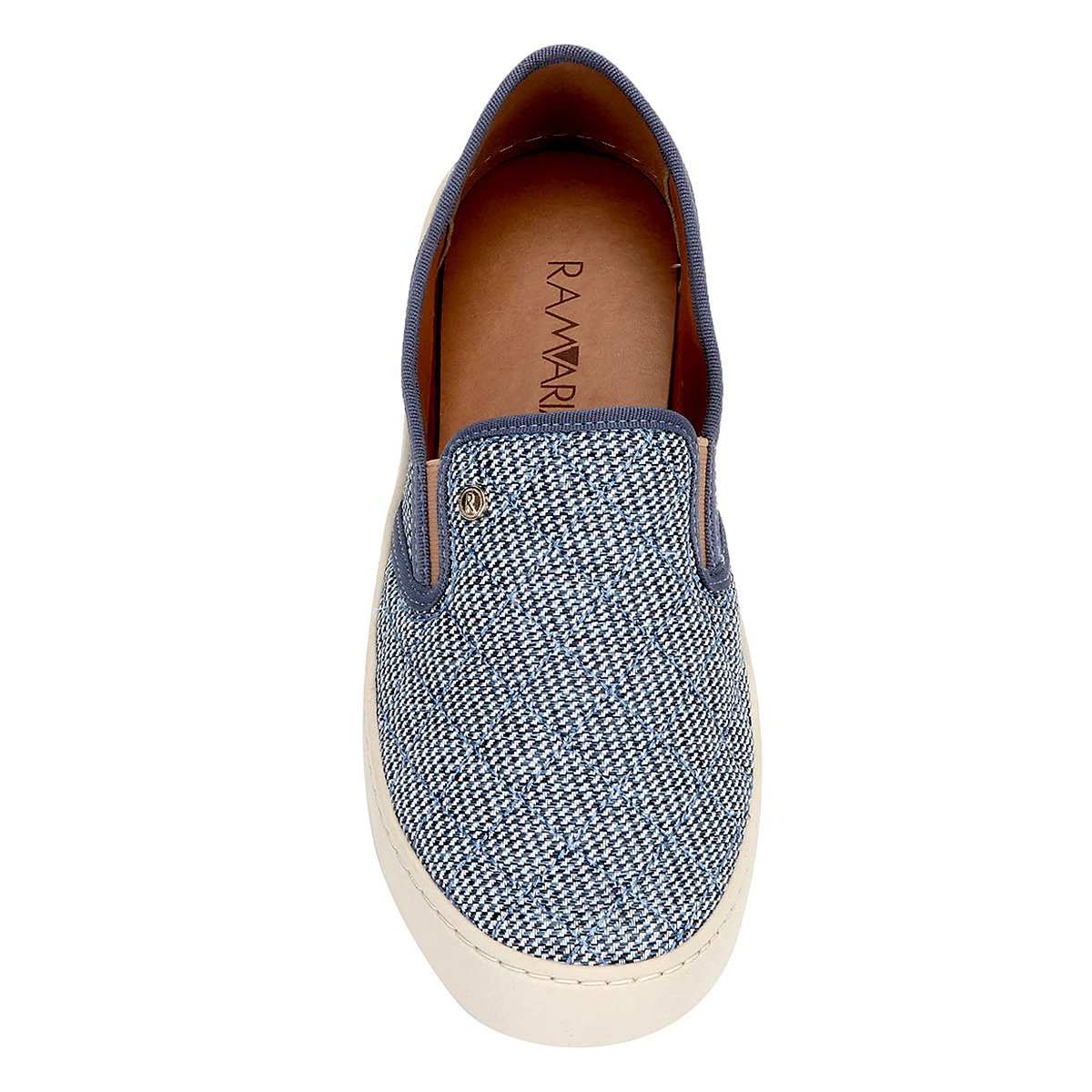 slip on ramarim matelassê feminino