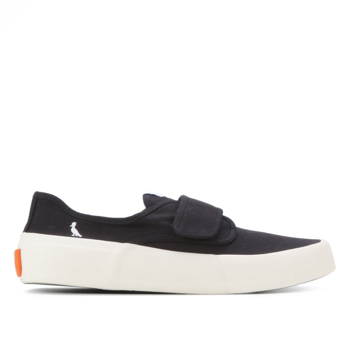 Slip On Reserva Lona Tira Masculino - Preto | Zattini