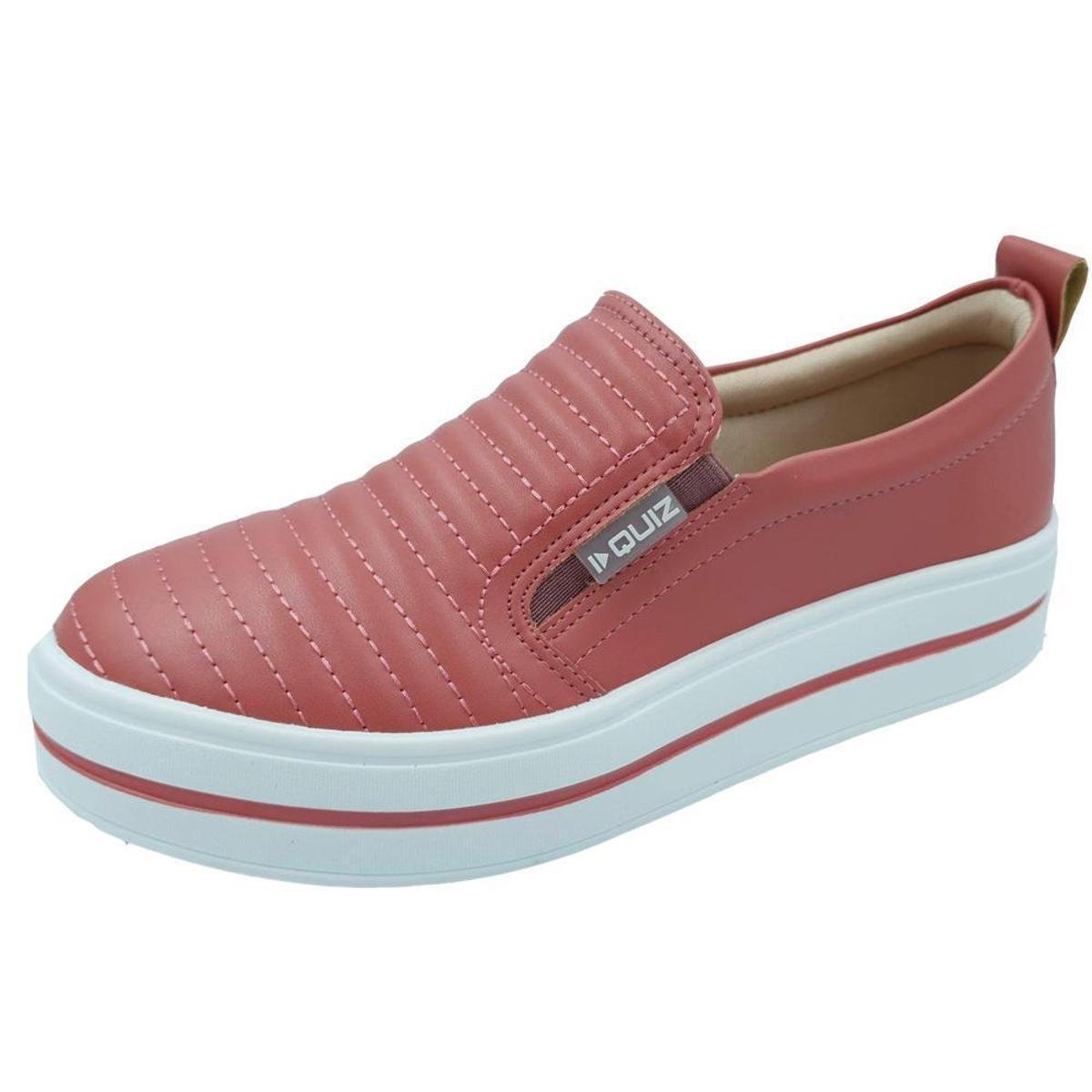 Slip On Feminino Quiz Matelassê Zíper - Moda Online | Passarela - Passarela  - Moda e Calçados