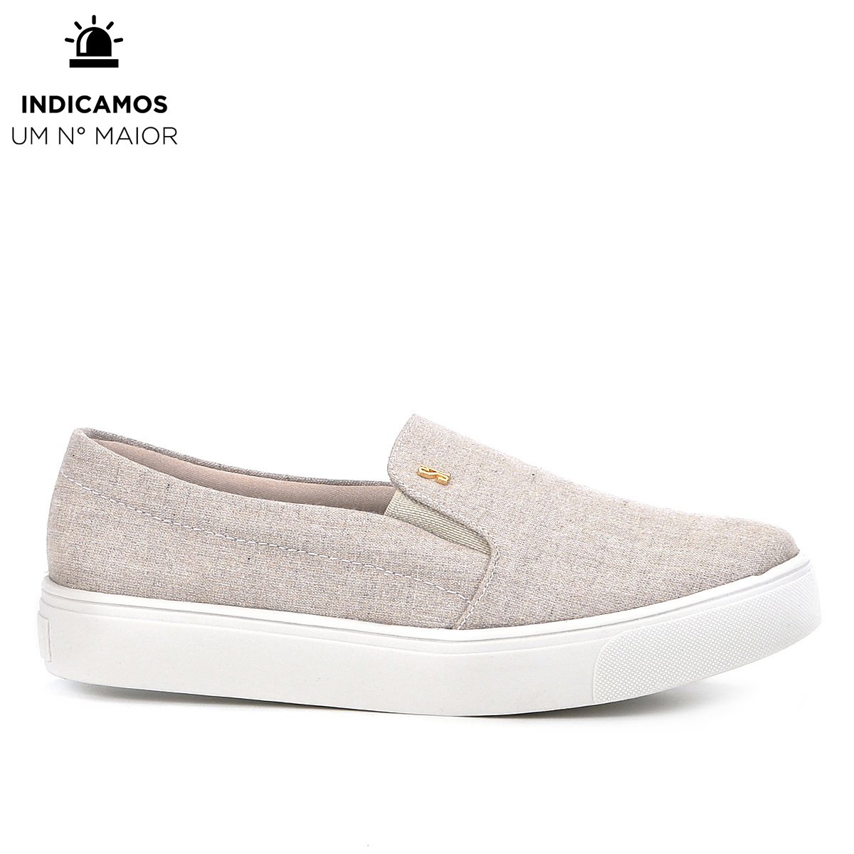 Slip On Santa Lolla Básico Feminino - Areia | Zattini