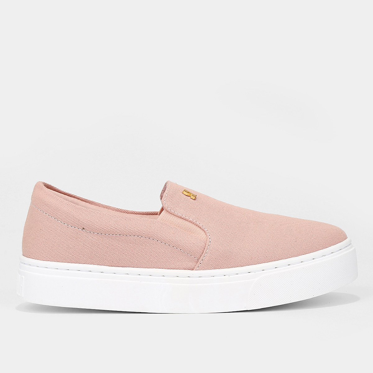 Slip On Santa Lolla Casual Feminino - Rosa Claro Menor preço em Slip On Santa Lolla Casual Feminino - Rosa Claro