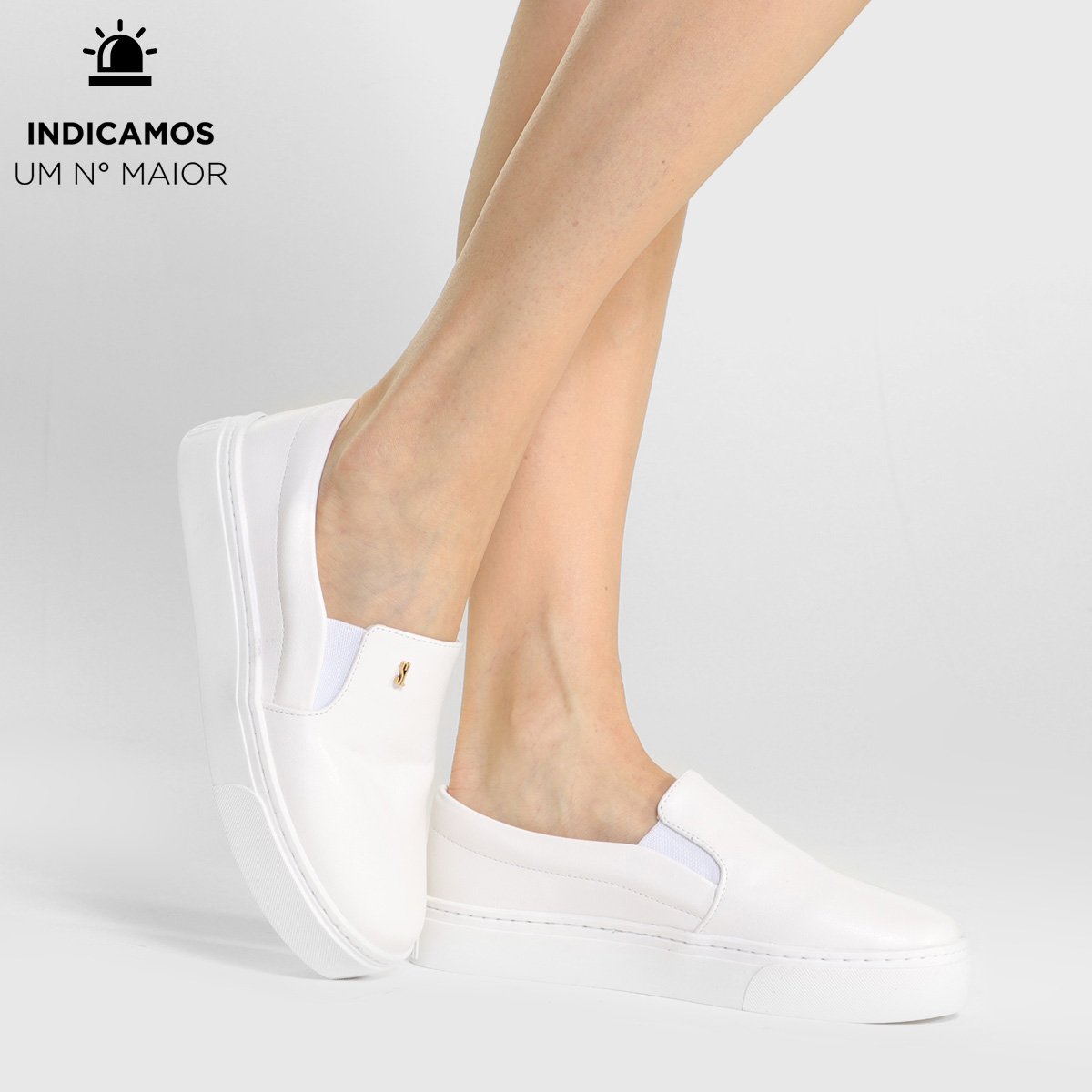 Tênis Branco Zattini Tenis Santa Lolla Sapato Branco Plataforma