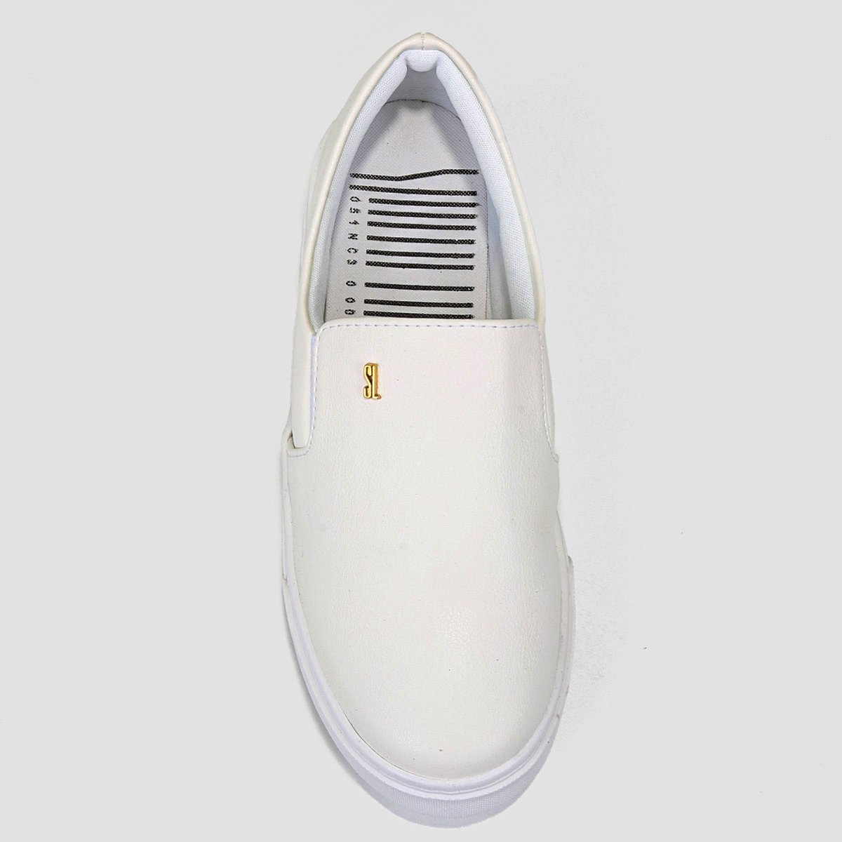Slip On Santa Lolla Logo Feminino - Branco | Zattini