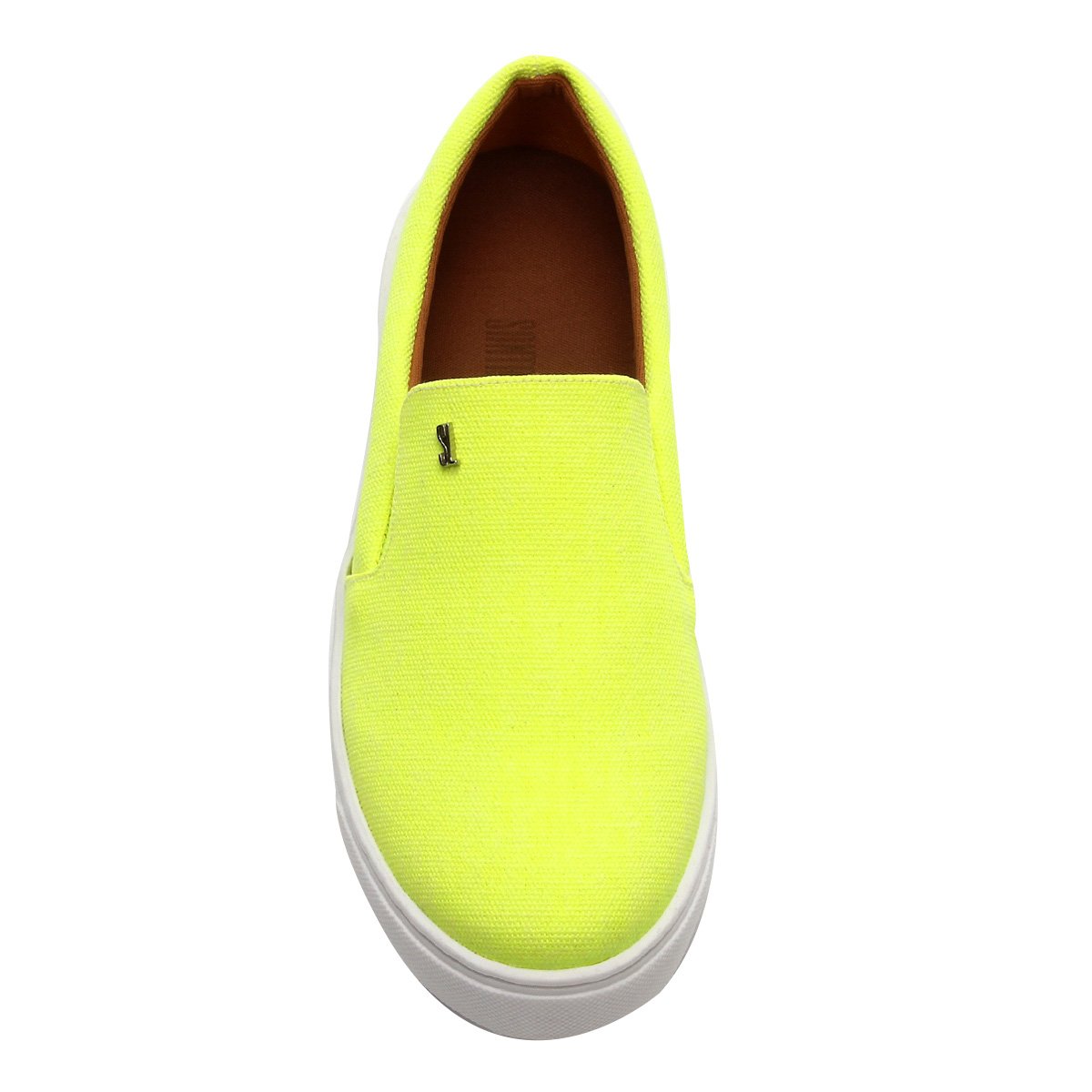 Slip On Santa Lolla Neon - Amarelo Fluorescente | Zattini