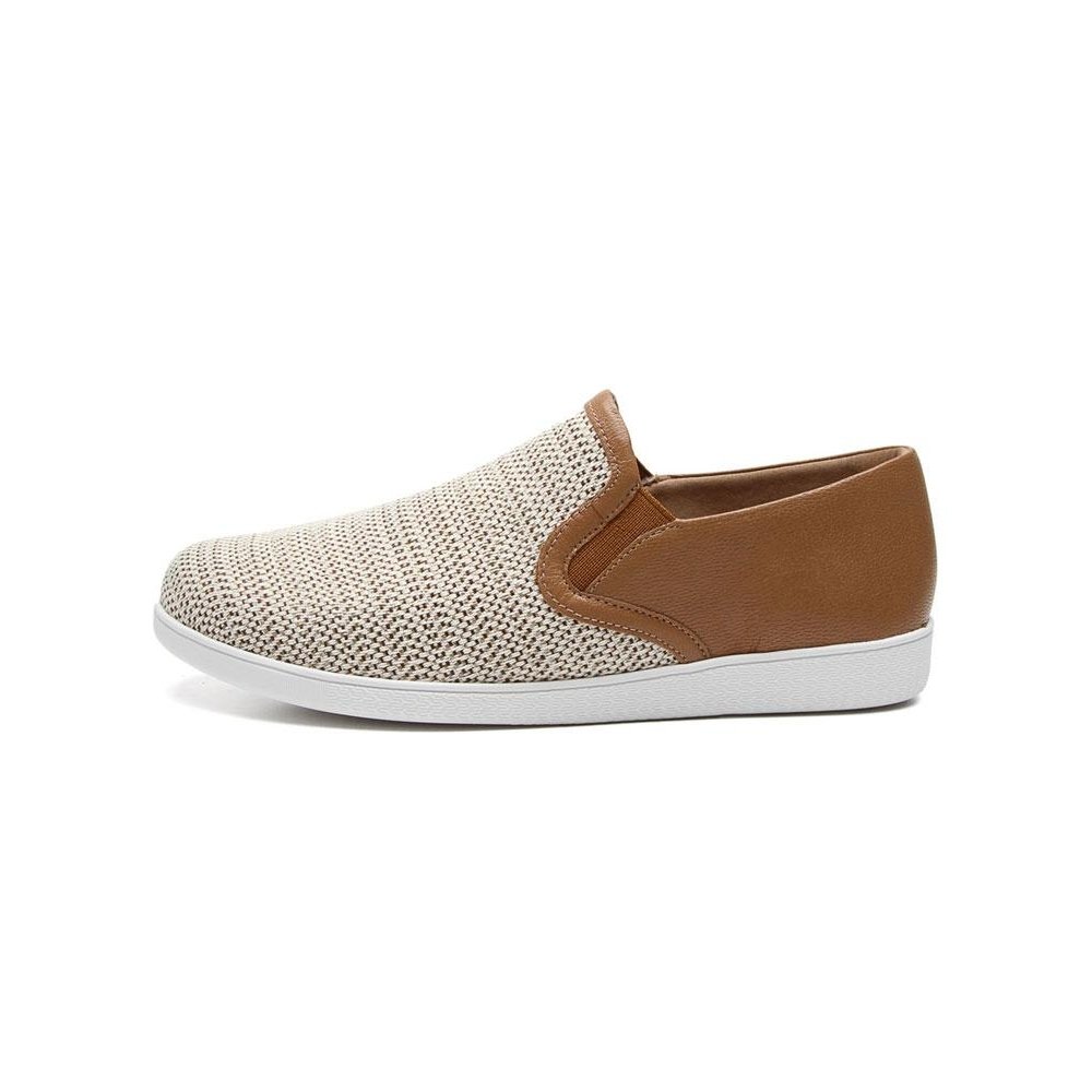tênis usaflex slip on tramado feminino