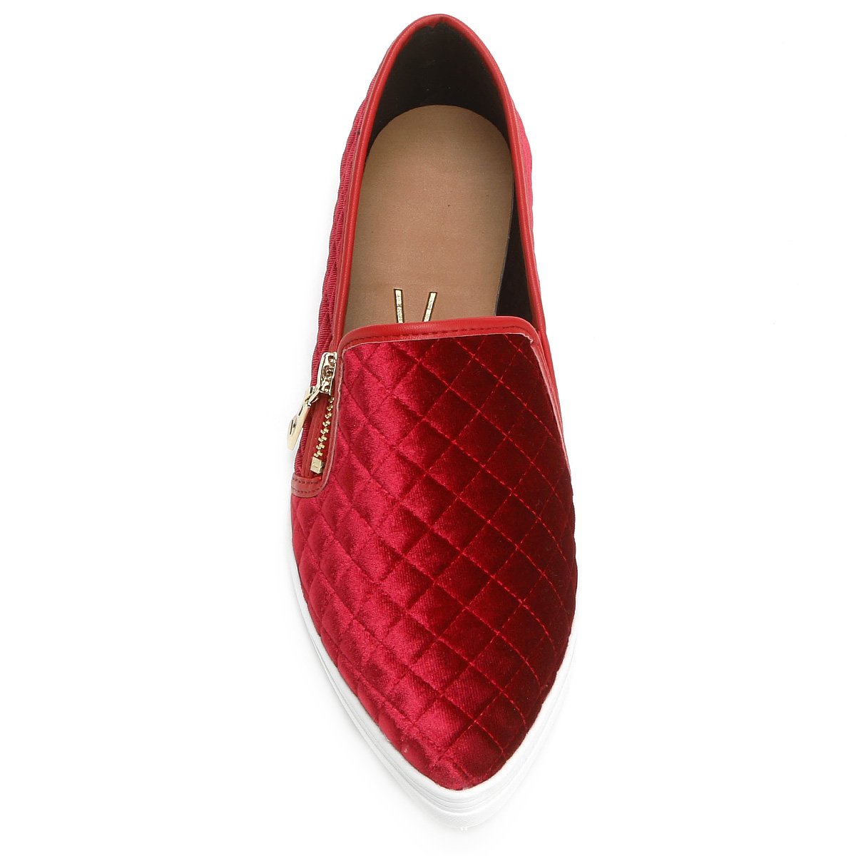 slip on vizzano vermelho