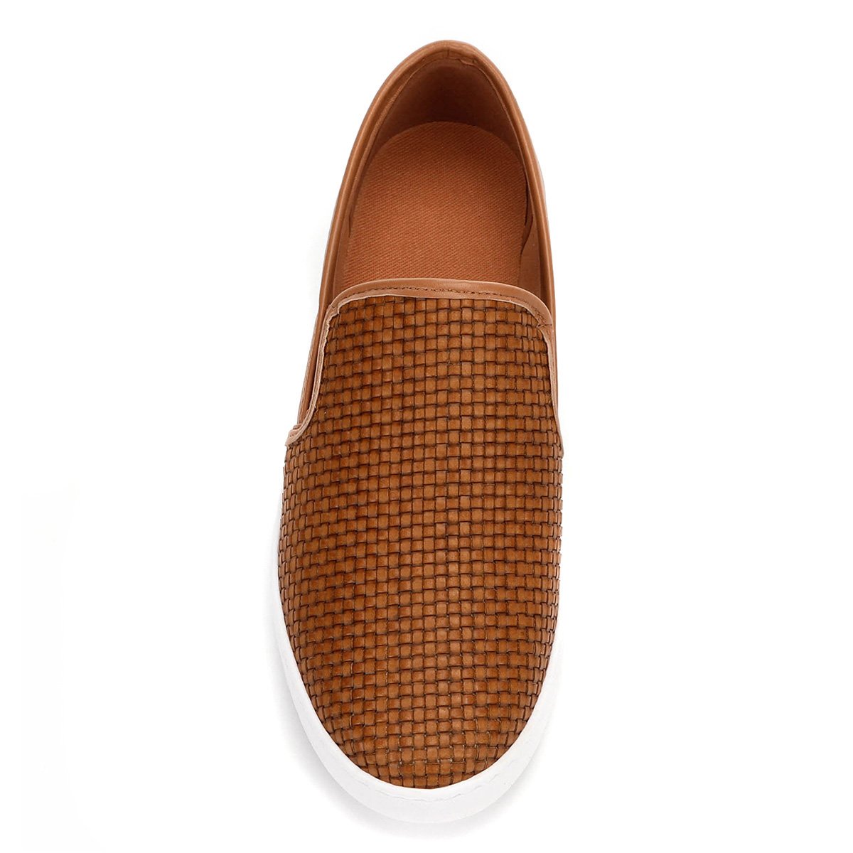 slip on vizzano tramado feminino
