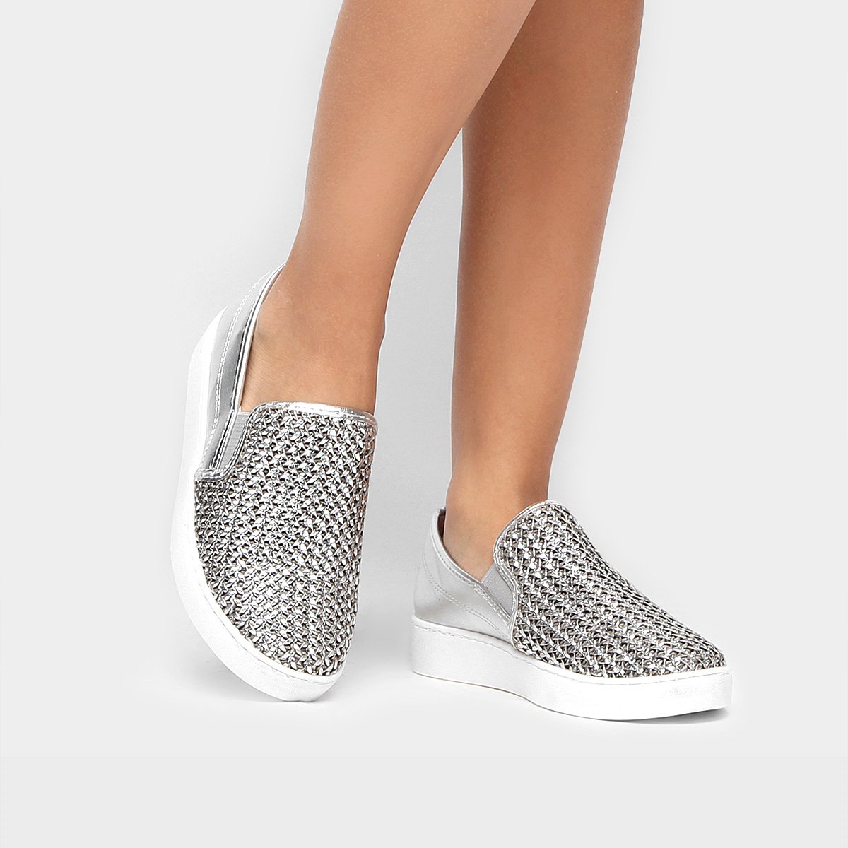 slip on prata