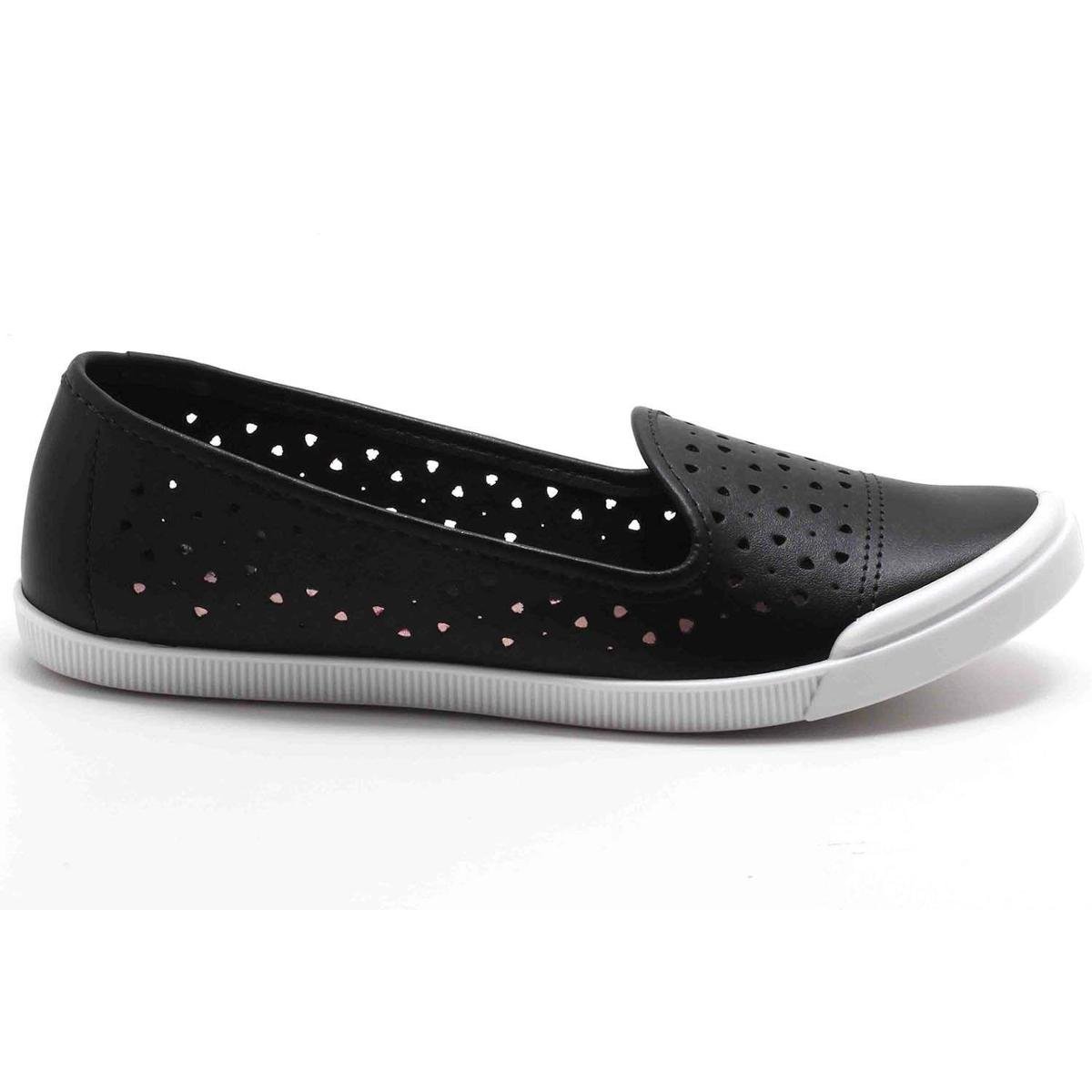 slipper moleca preto