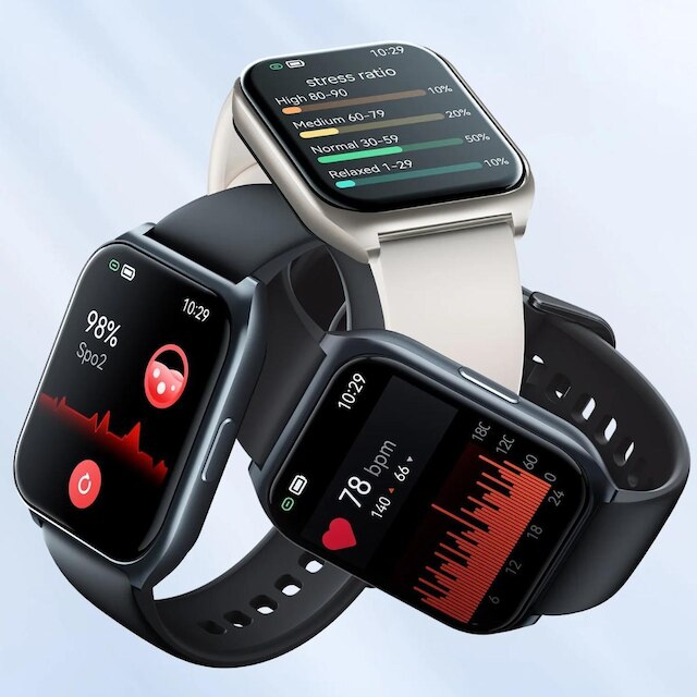 Smart Watch Masculino Feminino Haylou Watch 2 Pro Amoled Notificações Chamadas Bateria Longa Duração