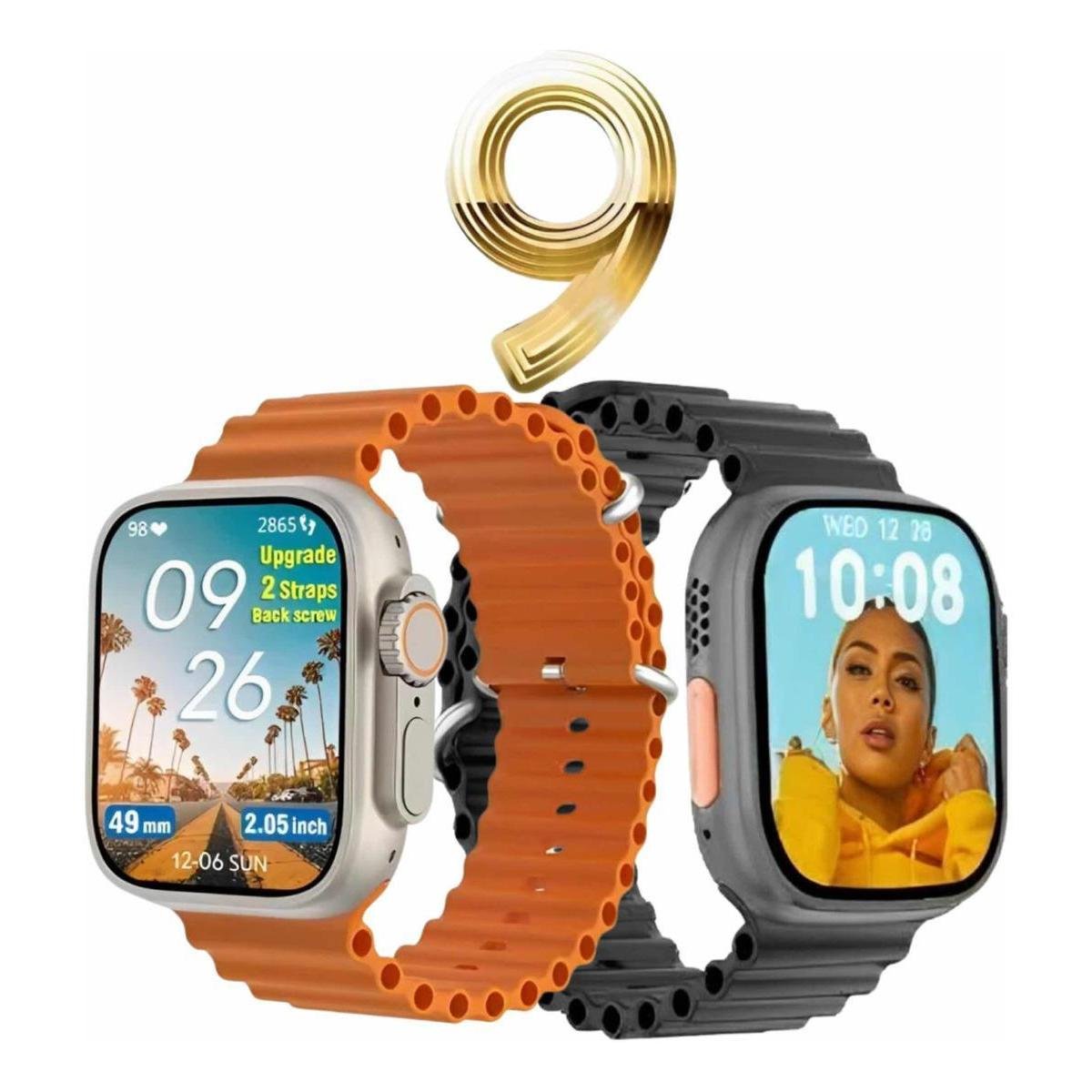 Smart Watch U9 Ultra 49mm Serie 9 Relogio Original Bluetooth Android IOS Gps Nfc Lançamento 2023 Menor preço em Smart Watch U9 Ultra 49mm Serie 9 Relogio Original Bluetooth Android IOS Gps Nfc Lançamento 2023
