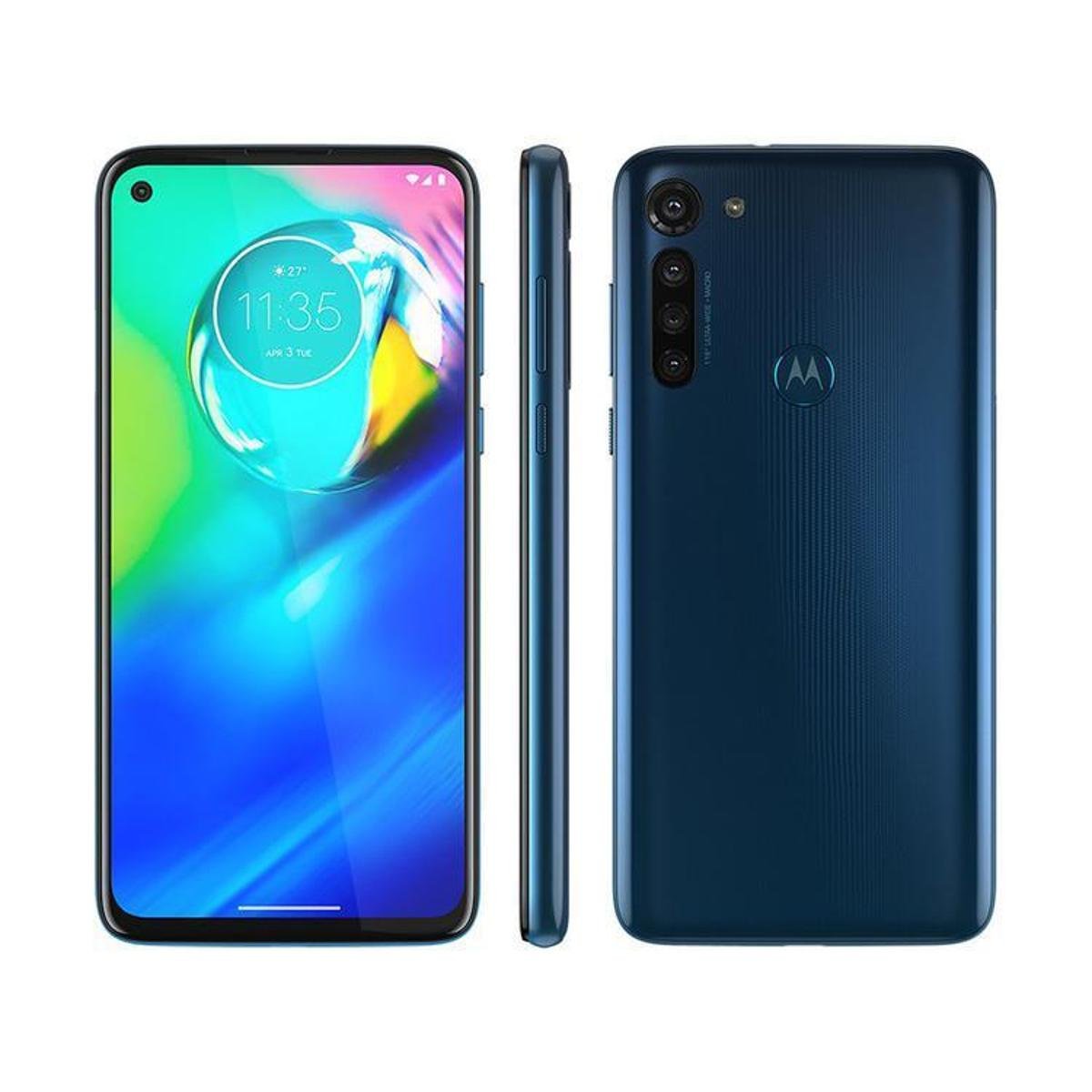 Smartphone Motorola Moto G8 Power 64GB 4G 4GB RAM Tela 6,4” Câm. Quádrupla - Azul Menor preço em Smartphone Motorola Moto G8 Power 64GB 4G 4GB RAM Tela 6,4” Câm. Quádrupla - Azul