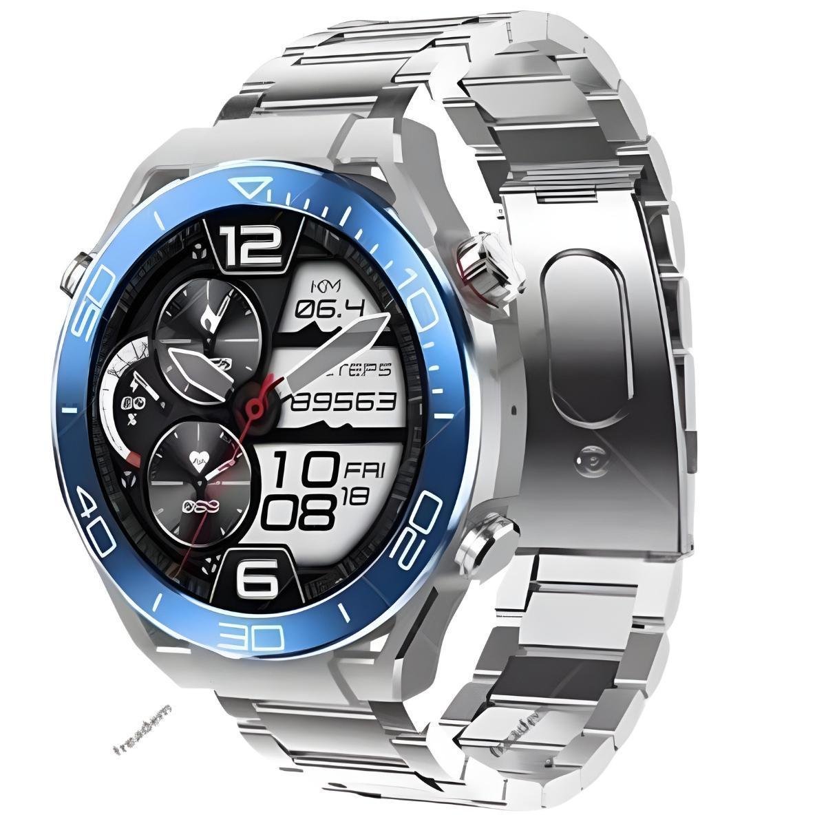 Smartwatch Hw5 Max 3 Pulseiras Masculino Android iOS Bluetooth Relogio Inteligente Gps Induçao Menor preço em Smartwatch Hw5 Max 3 Pulseiras Masculino Android iOS Bluetooth Relogio Inteligente Gps Induçao