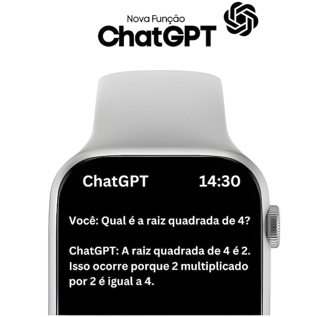 Smartwatch Masculino Feminino W29s Série 9 Tela 47mm Original Recebe Notificaçoes ChatGpt IA C/NF