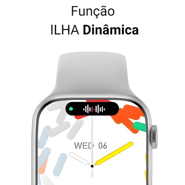 Smartwatch Masculino Feminino W29s Série 9 Tela 47mm Original Recebe Notificaçoes ChatGpt IA C/NF