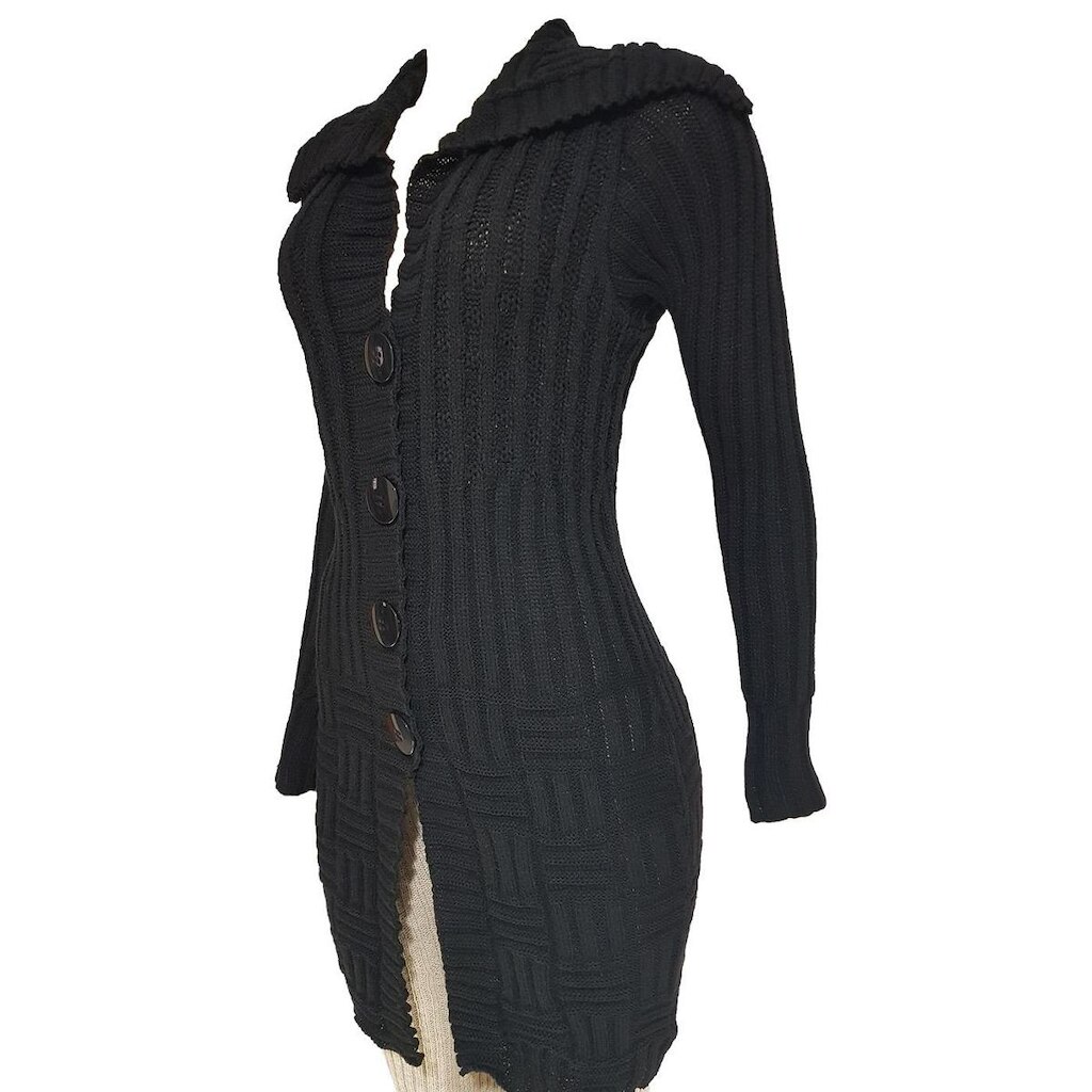 Sobretudo Feminino em Tricô Canetran Texturizado - Katlen Tricot