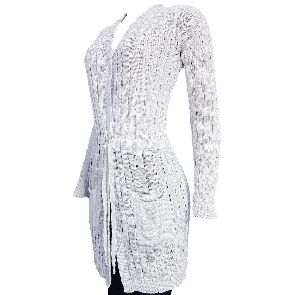 Sobretudo Feminino Links Bolso - Katlen Tricot