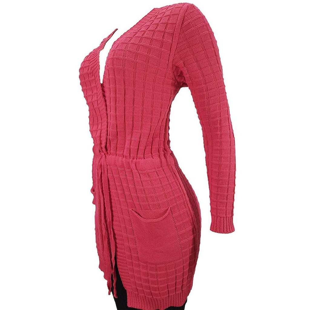 Sobretudo Feminino Links Bolso - Katlen Tricot