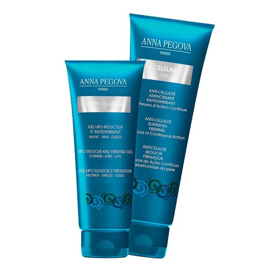Solução Firmadora Corporal e Anticelulite - Kit Anna Pegova - Incolor