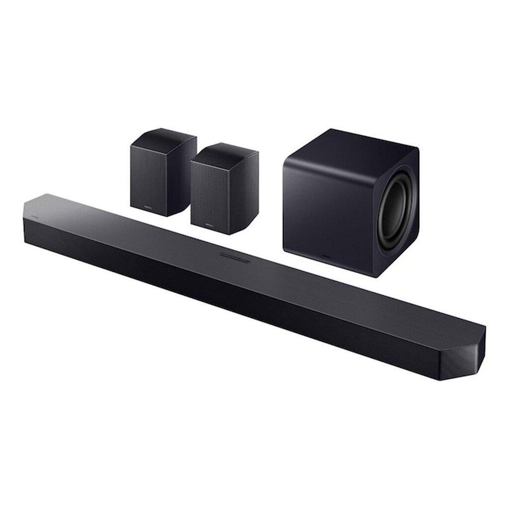 Soundbar Samsung Série Q HW-Q990F 11.1.4 canais, Subwoofer e Caixas traseiras - HW-Q990F