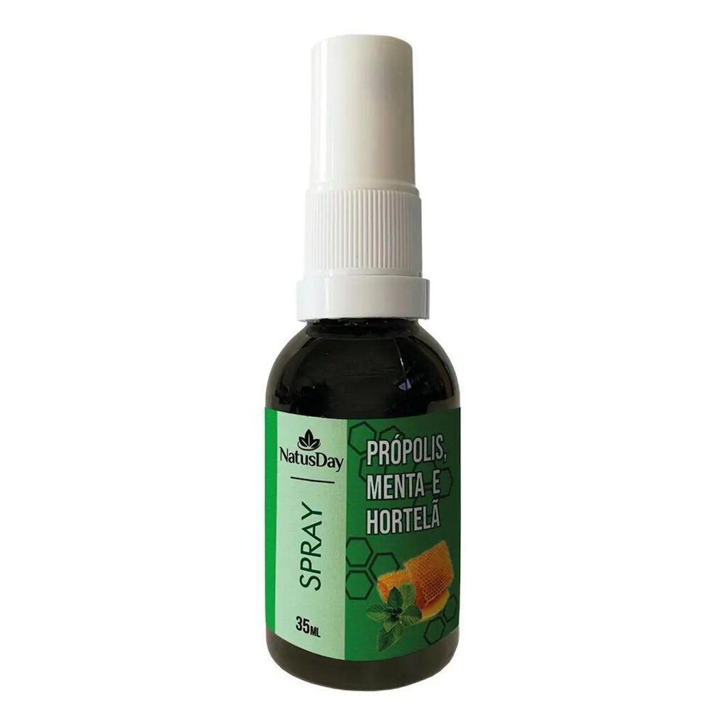 Spray Extrato Própolis, Menta e Hortelã - 35ml - Natusday