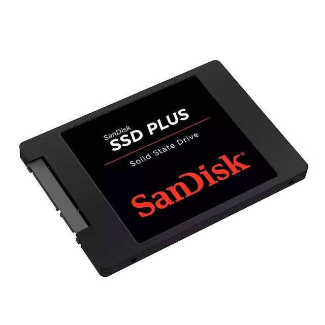 SSD SanDisk Plus SATA 1TB Leitura 545mb/s, Gravação 515mb/s - SDSSDA-1T00-G28