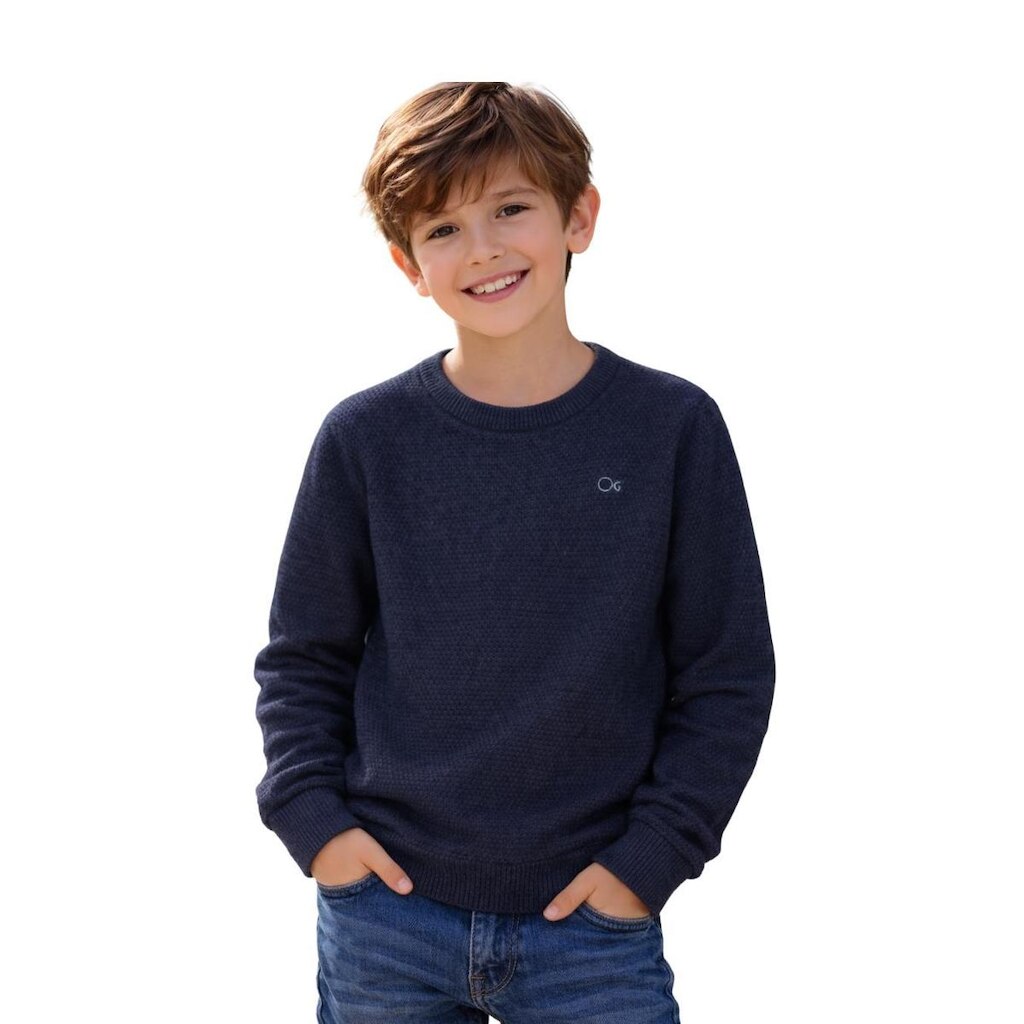 Suéter infantil tricô Ogochi