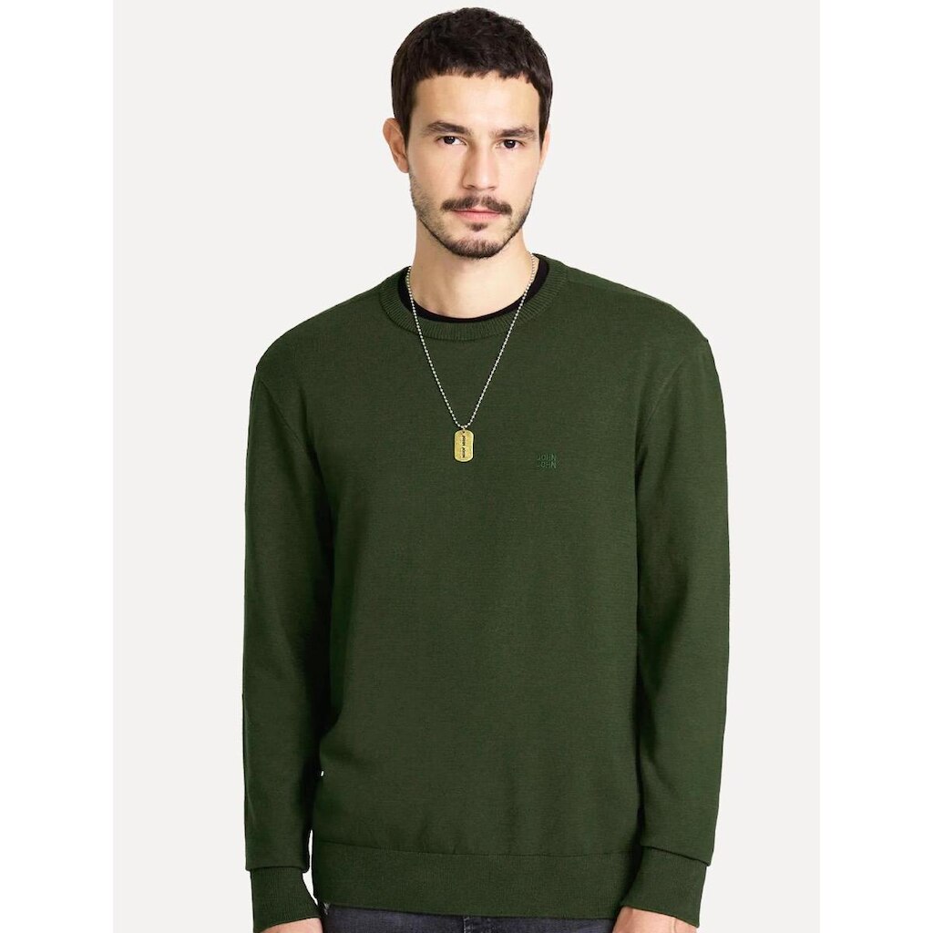 Suéter John John Masculino Tricot Louis Verde