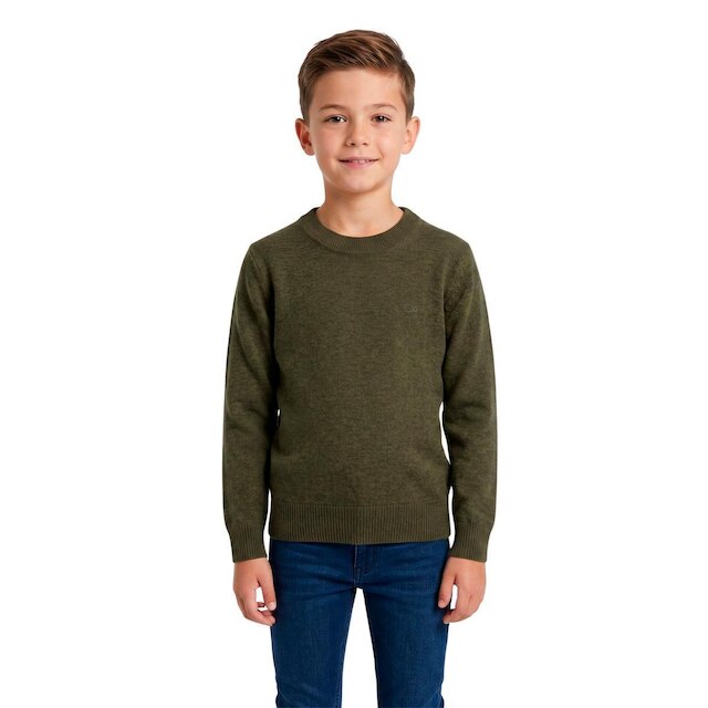Suéter Ogochi Infantil Tricot Slim 10/18