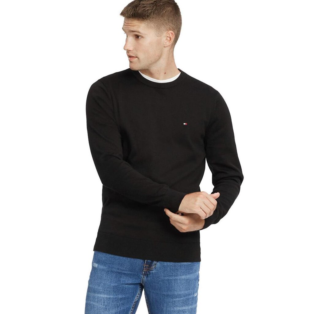 Suéter Tommy Hilfiger Signature Crewneck Masculino