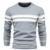 Suéter Tricot Adonis Casual Masculino - Cinza