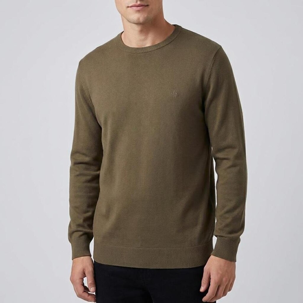 Suéter Tricot Dudalina Basic Masculino