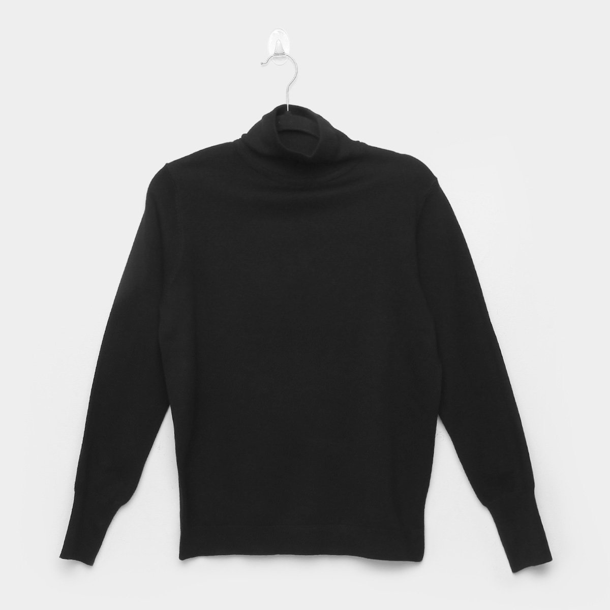 Suéter Tricot Miose Gola Alta Feminino Bege Zattini