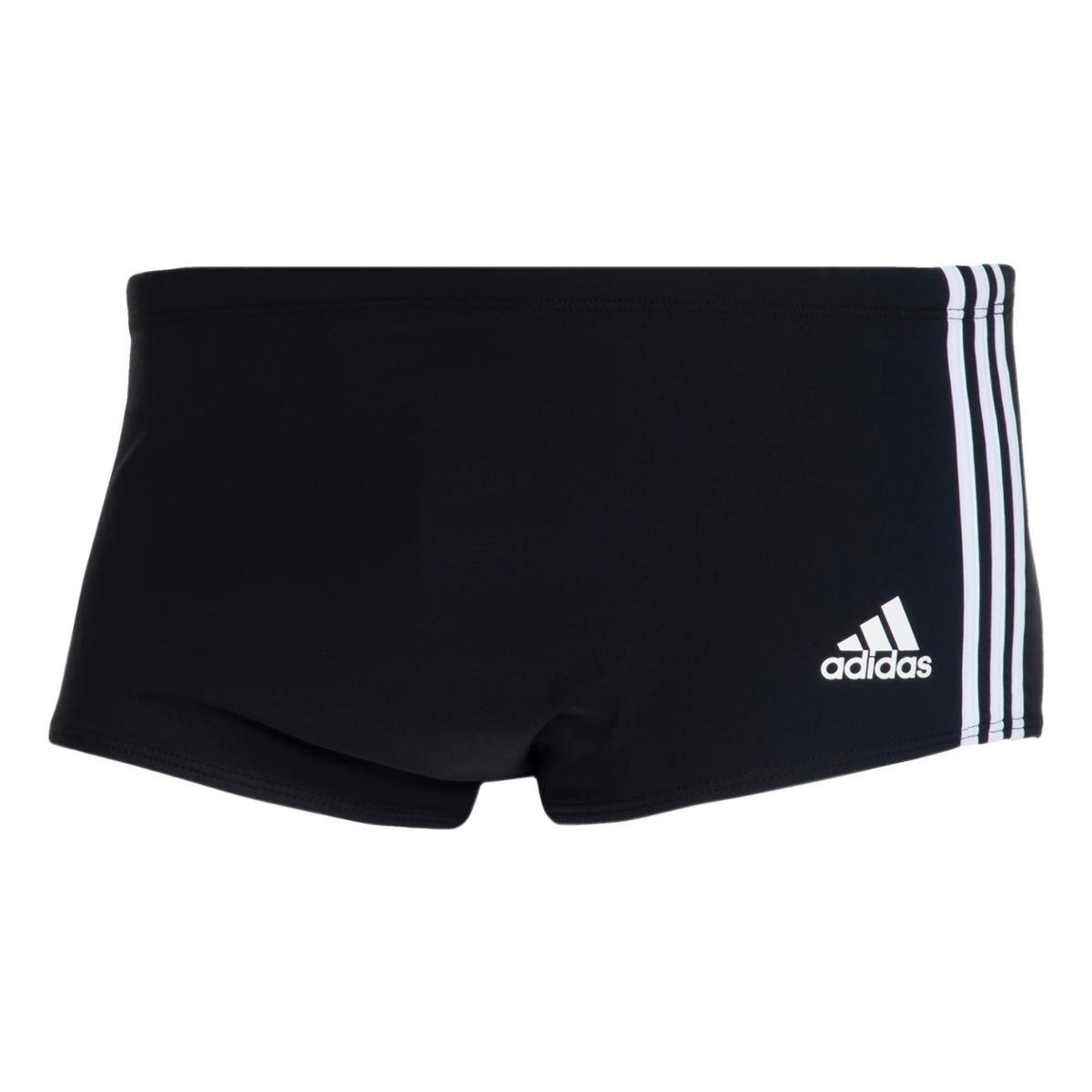 Sunga Boxer 3 Listras Adidas - Preto Menor preço em Sunga Boxer 3 Listras Adidas - Preto