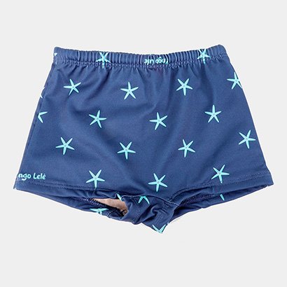 Sunga Boxer Infantil Pingo Lelê Estampada - Masculino