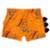 Sunga Boxer Infantil Proteção UV Dinossauros Laranja Tip Top - Laranja